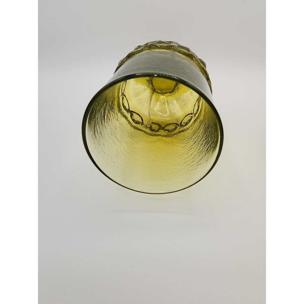 VTG Set of 4 Tiffin Franciscan Madeira Citron Green Wine/Juice Glasses - Picture 3 of 5